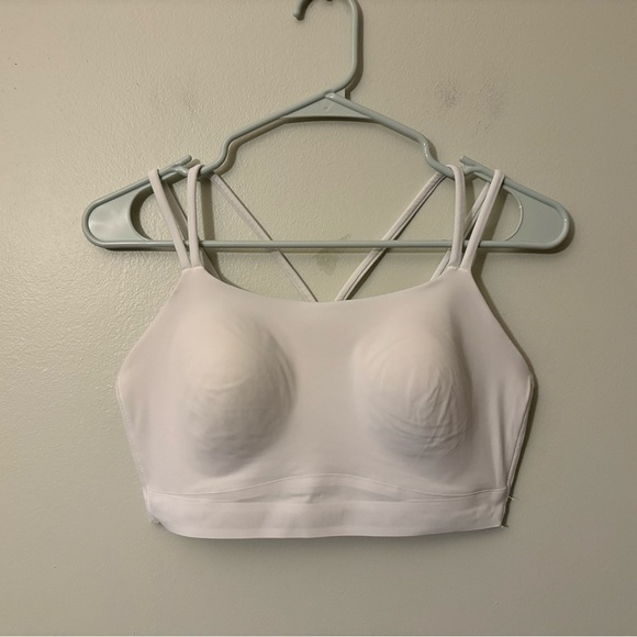 Soma Longline Yoga Women's White Strappy Sports Bra, Size Medium - Picture 2 of 4